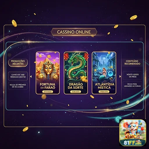 Imagem de serviços VIP do cassino online 81ff, destacando ofertas exclusivas para jogadores.